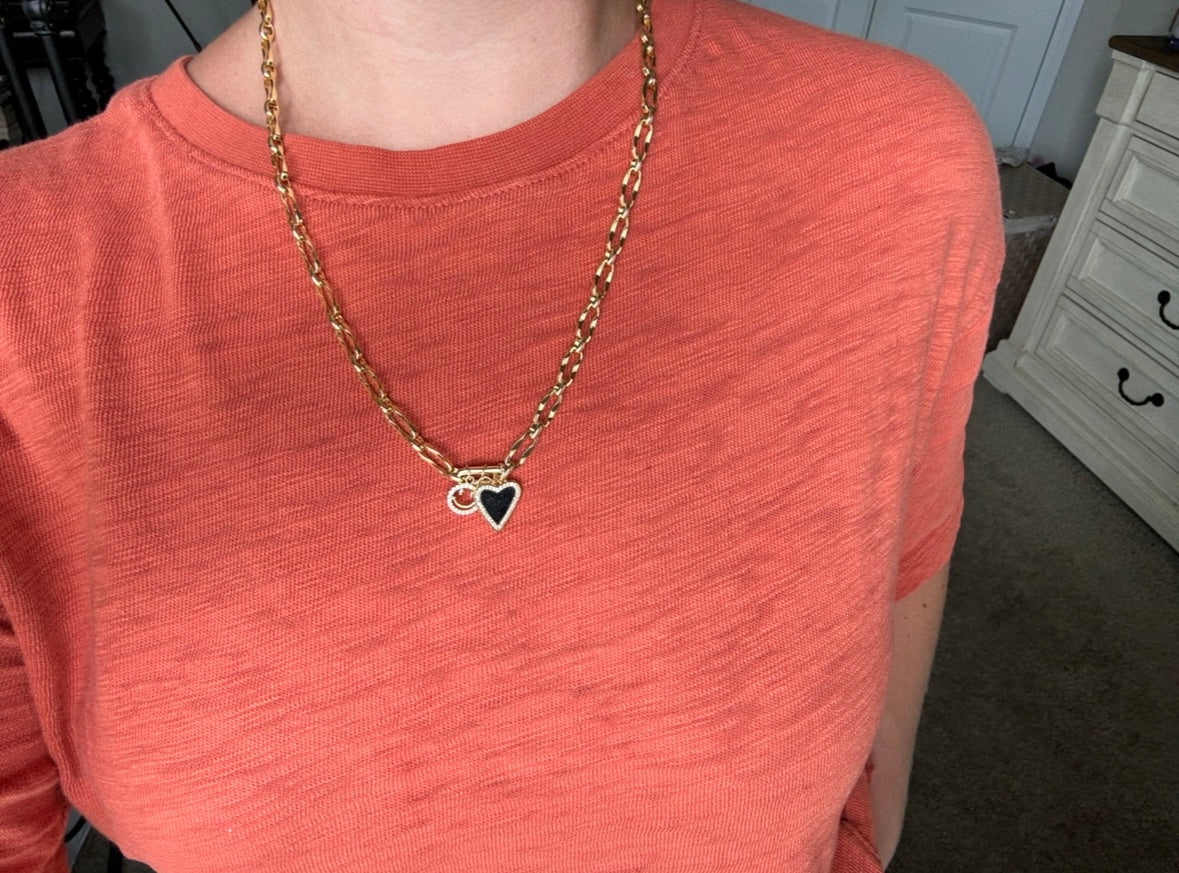 Smiles & Love Charm Necklace