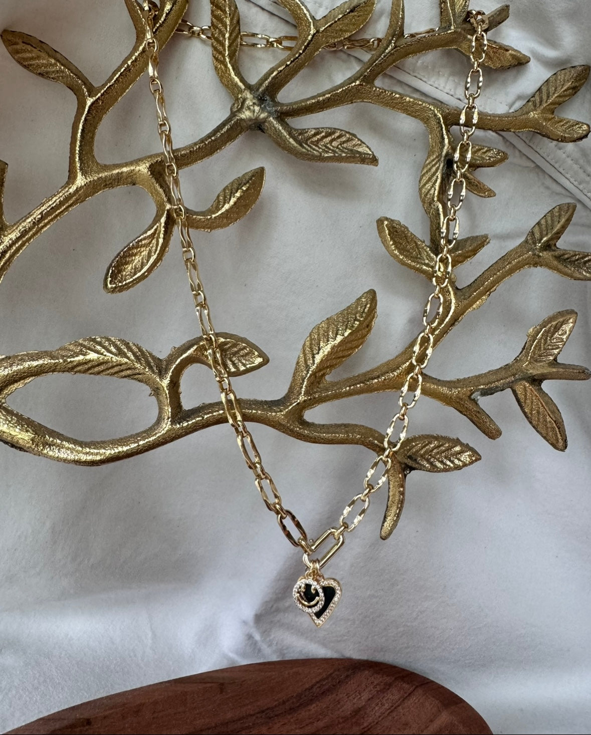Smiles & Love Charm Necklace